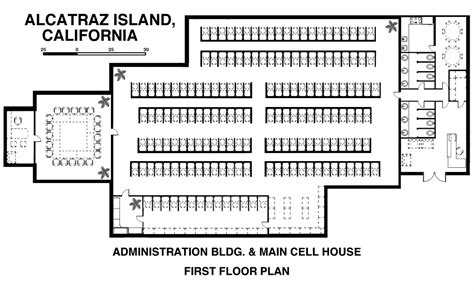 Concept 80 of Alcatraz Prison Floor Plan | waridcallertunescodes