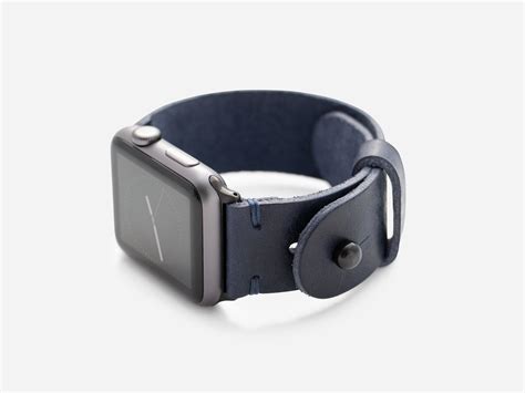 Leather Apple Watch band in MPG Midnight- Limited Edition – Cave Leather Co