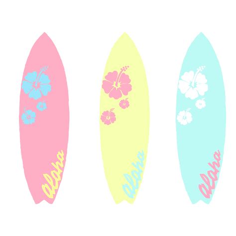 "cute surfboards " Sticker for Sale by Sofi Vallejos | Surfboard ...