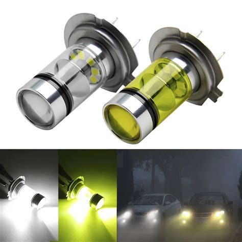 1Pcs H7 LED Bulb Super Bright 20 3030SMD Car Fog Lights 12V 24V White ...