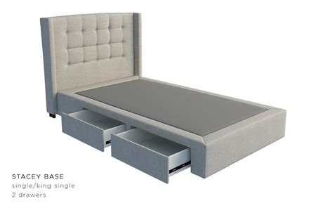 Matrix Custom Upholstered Bed Frame With Choice Of Storage Base