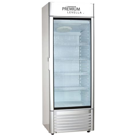 9 ft³ Vertical refrigerator display - Premium Levella