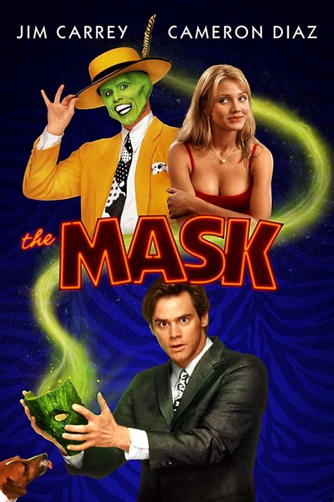 The Mask Movie Poster | Jim Carrey, Cameron Diaz