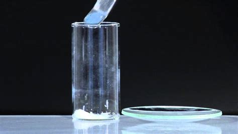 Reaction of Water with Phosphorus Pentachloride - YouTube