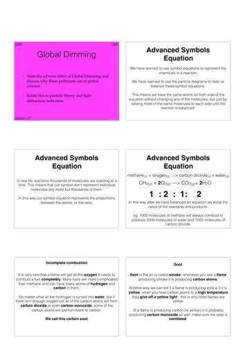 Global Dimming | Teaching Resources