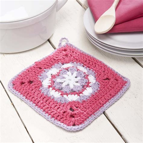 Flower Pot Holder Free Crochet Pattern ⋆ Crochet Kingdom