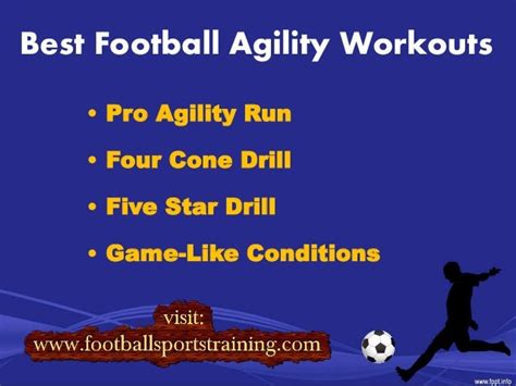 Football Agility Training Drills And Workout Plan