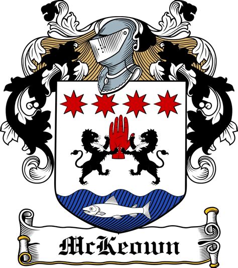 McKeown Family Crest / Irish Coat of Arms Image Download - Tradebit