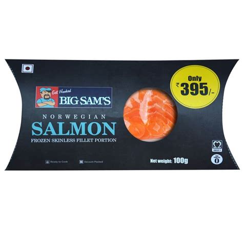 Norwegian Salmon Fillet (1 Skinless Portion) - Big Sams