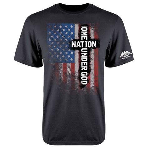 One Nation Under God Flag T-Shirt