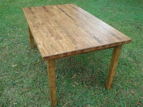 Custom Made Reclaimed Wood Dining Table by SweetTea & MoonShine | CustomMade.com