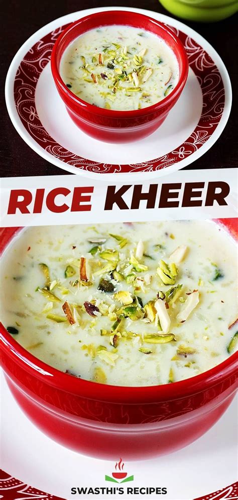Kheer recipe | How to make rice kheer | Recipe in 2021 | Indian food ...