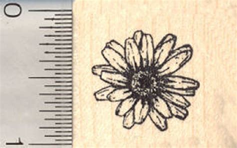 Flower Rubber Stamps - RubberHedgehog Rubber Stamps