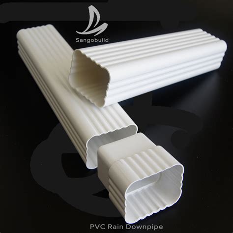 Heavy Duty PVC Roof Drain Rain Gutter Pipe - Rainwater Gutter and Plastic Building Materials