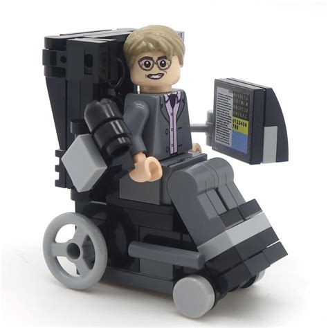 Stephen Hawking - Custom LEGO® Minifigure – Bricks & Minifigs Eugene