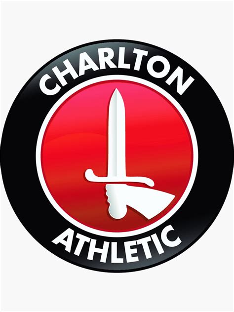 "Charlton Athletic FC Logo" Sticker for Sale by PPGoods | Redbubble