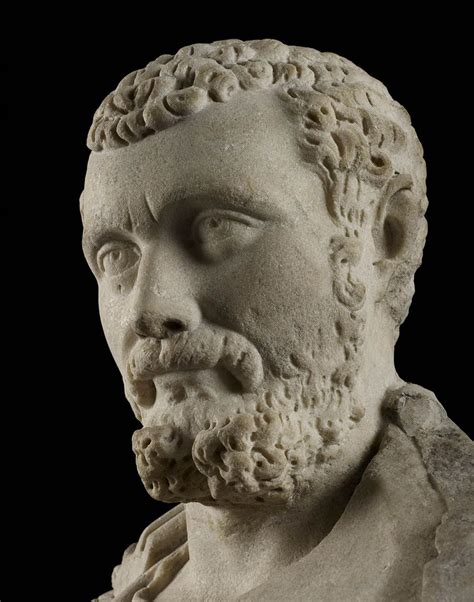 Statue of Septimius Severus. Marble. Ca. 193—200 CE. London, The ...