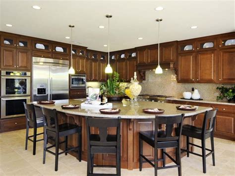 Kitchen island with Storage and Seating – Nice Two Level Kitchen islands with Seating Kitchen ...