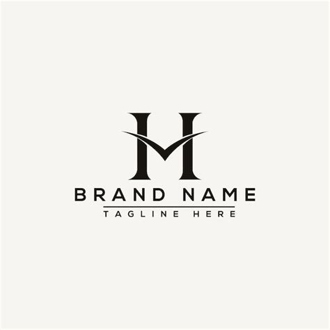 Premium Vector | Hv logo design template vector graphic branding element