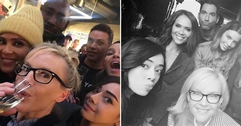 Netflix's Lucifer: Cute Pictures of the Cast Together | POPSUGAR Celebrity