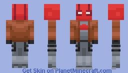 Red Hood Minecraft Skin