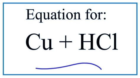 Cu Hcl – Estudiar