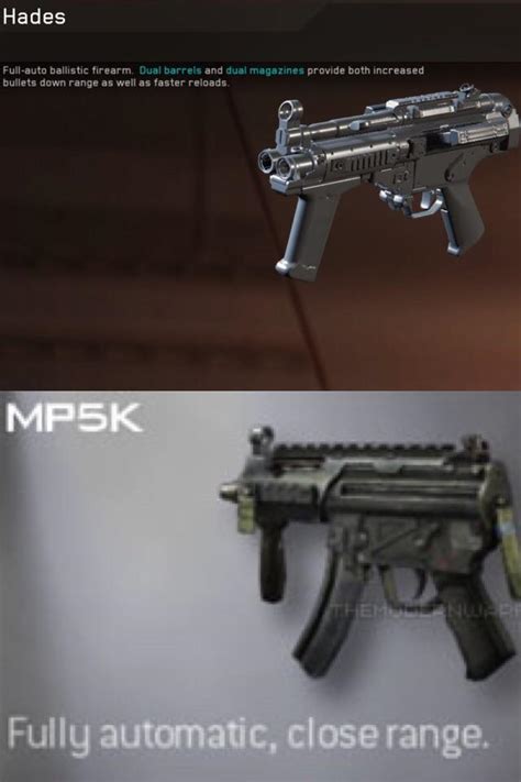 The new leaked weapon looks like the MW2 MP5K : r/Infinitewarfare