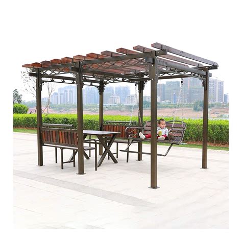 Buy Outdoor Gazebo Canopy Villa Patio Garden Furniture Wooden Garden Gazebo, Patio Pavilion ...