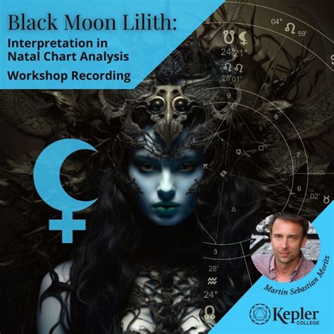Black Moon Lilith: Interpretation in Natal Chart Analysis (Recording) - Kepler College Store
