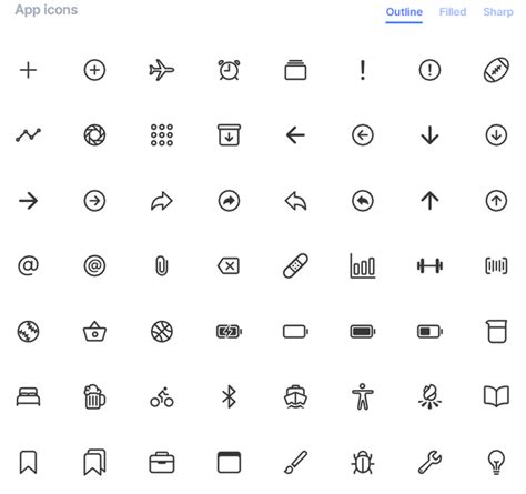 Top Flutter Icon Pack packages for Font Awesome, Line Icons, Fluent UI Icons and others ...