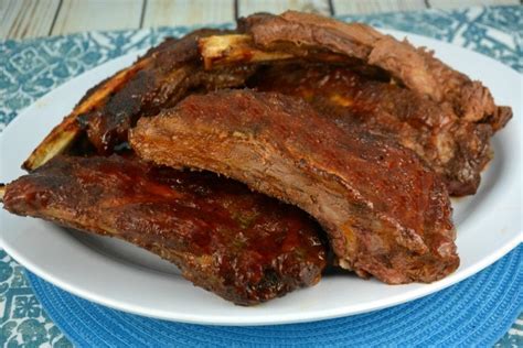 The Best Oven Baked Beef Ribs - Kitchen Divas