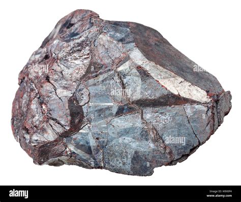 piece of Hematite (iron ore, haematite) rock Stock Photo - Alamy