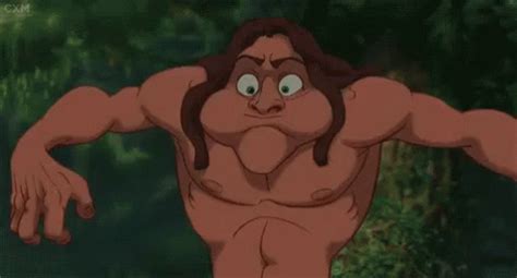 Tarzan GIF - Tarzan Cartoon Dessin Anime - Temukan & Bagikan GIF