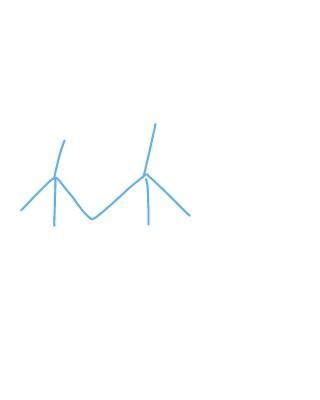 2,,2,4,4-tetramethylpentane ....condensed formula and bond line formula - Brainly.in