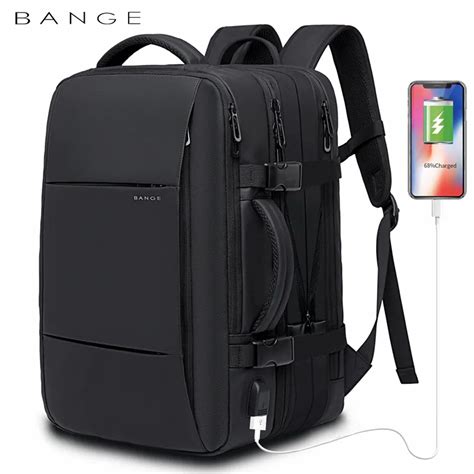 BANGE Travel Overnight Backpack,40-Liter FAA Flight Approved Weekender ...