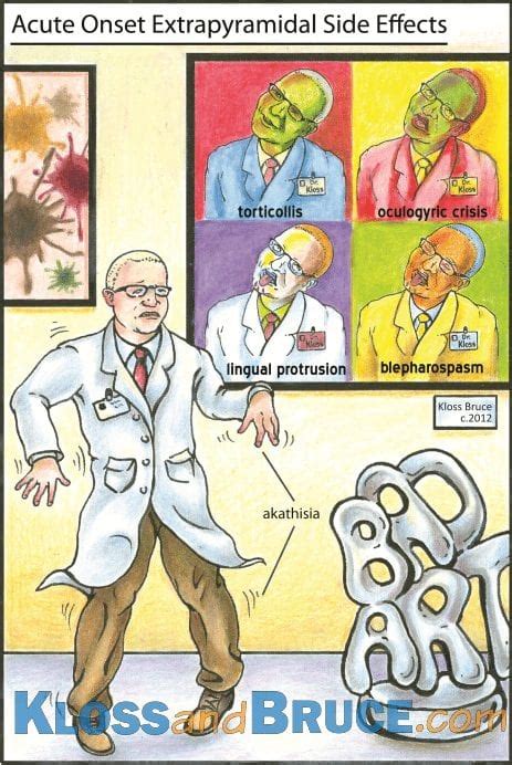 Extrapyramidal Side Effects • LITFL • Toxicology Flashcards