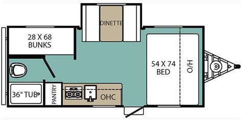 2018 Coachmen Clipper Single Axle 17BHS specs and literature guide