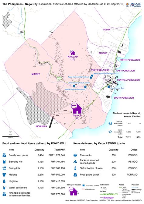 The Philippines - Naga City: Situational overview of area affected by landslide (as at 28 Sept ...