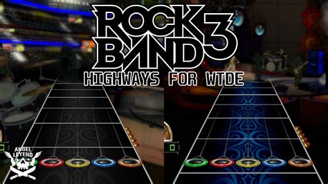 Rock Band 3 Highways for WTDE at Guitar Hero World Tour Nexus - Mods ...