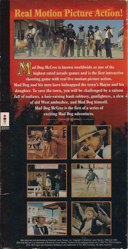 Mad Dog McCree (1991) box cover art - MobyGames