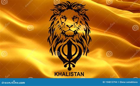 Flag Of Khalistan Royalty-Free Stock Photo | CartoonDealer.com #100564125