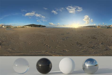 HDRi Beach and Sunset - Blender Market