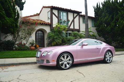 Pink 2012 Bentley Continental GT for Sale - autoevolution