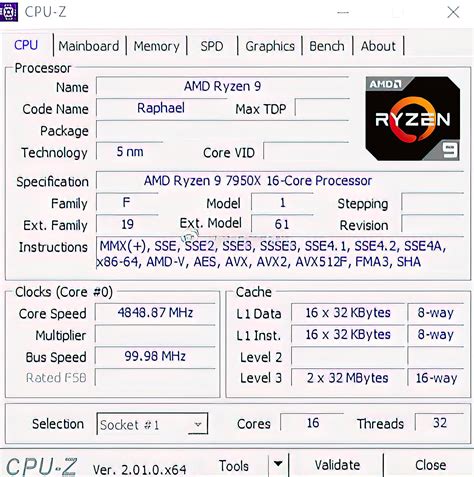 AMD Ryzen 9 7950X Vlaggenschip Zen 4 CPU kan tot 5,85 GHz gaan