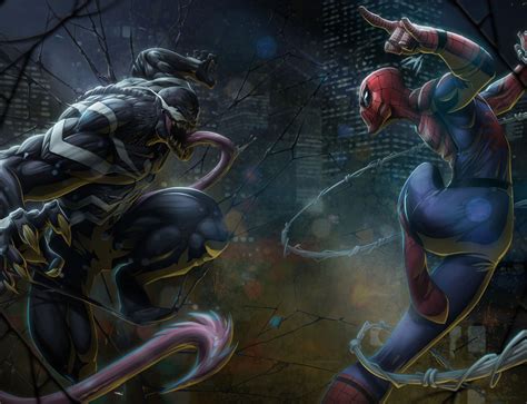 Spider-Man vs Venom Wallpapers - Top Free Spider-Man vs Venom ...