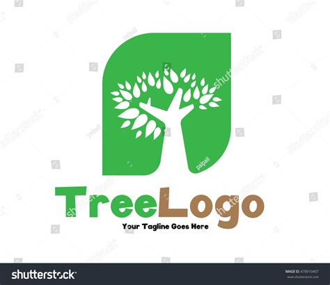 Green Forest Logotree Logovector Logo Template Stock Vector (Royalty ...