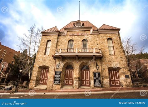 Central City Colorado Opera House Editorial Photography - Image of mountains, downtown: 253110812