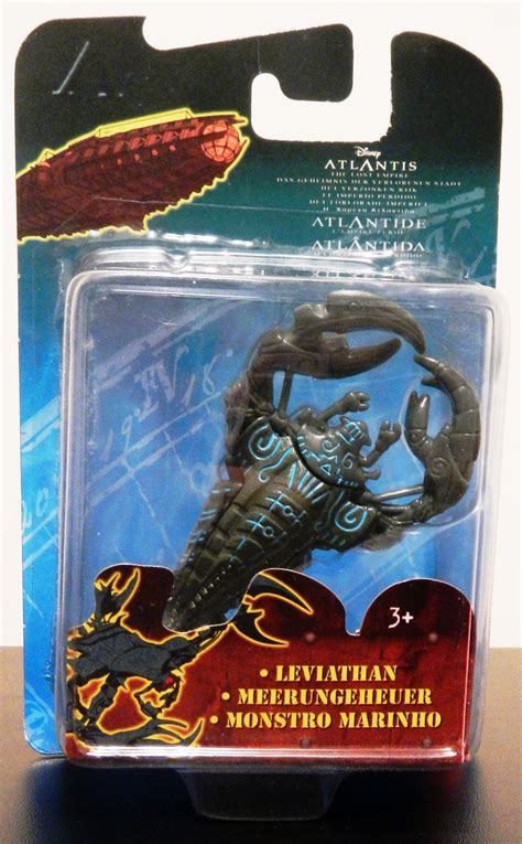 Disney Atlantis Leviathan Mattel Mini Action Figure NEW - 2000 | Action figures, Leviathan, Atlantis