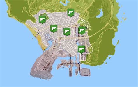 Gta 5 Car Locations Map