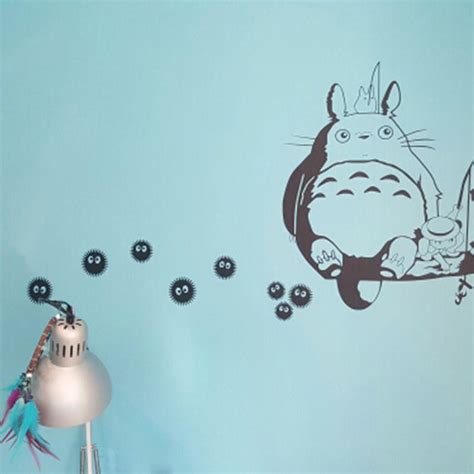 My Neighbor Totoro Soot Sprites Wall Art Stickers - Ghibli Store